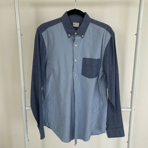 JCREW blue button up